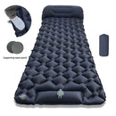 Camping Inflatable Mattress Breathable Camping Mattress Nylon Fabric Inflatable - Orange - Size 190cm
