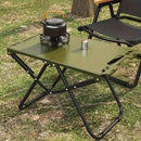 folding camping table, camping furniture, outdoor table, portable table, camping gear, Australian outdoors, picnic table, beach table, compact table, sturdy table-green
