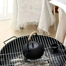 Outdoor Fire Pit Charcoal Fire Pit Camping Fire Pit Backyard Fire Pit Grilling - Black - Size set