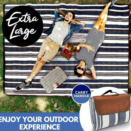 extra large picnic blanket, outdoor blanket Australia, camping blanket, picnic blanket with carry handle, waterproof picnic blanket, family picnic blanket, beach blanket large, portable outdoor blanket, durable picnic blanket, Aussie picnic blanket