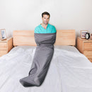 Gray outdoor camping, sleeping bag, Australian camping, lightweight sleeping bag, durable sleeping bag, comfortable sleeping bag, bushwalking gear, camping equipment