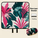 Outdoor Camping Quilted Picnic Mat – Three-Layer Design, Portable & Stylish