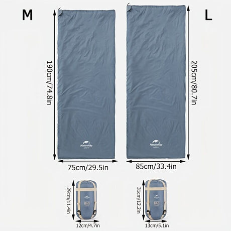 Naturehike Camping Sleeping Bag 15°C Lightweight Compact for Spring Autumn