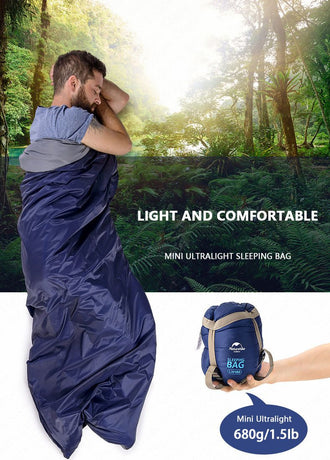 Naturehike Camping Sleeping Bag 15°C Lightweight Compact for Spring Autumn