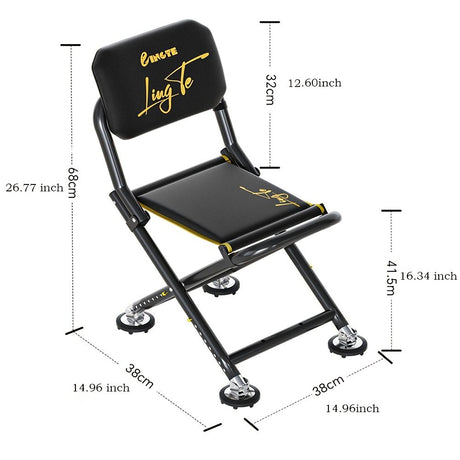 Black folding camping chair, outdoor chair, portable chair, sturdy camping chair, comfortable camping chair, camping furniture Australia