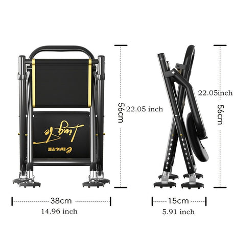 Black folding camping chair, outdoor chair, portable chair, sturdy camping chair, comfortable camping chair, camping furniture Australia