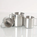 SUS304, outdoor cup set, camping cups, stainless steel cups, outdoor drinking vessels, mesh storage bag, Australian camping gear, family camping cups, stainless steel tumblers, picnic cups