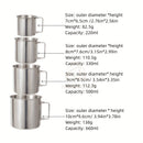 SUS304, outdoor cup set, camping cups, stainless steel cups, outdoor drinking vessels, mesh storage bag, Australian camping gear, family camping cups, stainless steel tumblers, picnic cups