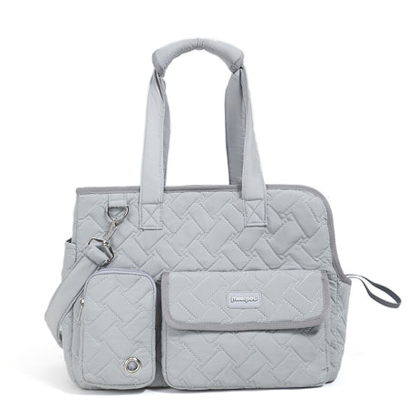 White cat carrier bag, cat transportation, quilted cat carrier, cat travel, pet care, cat supplies, Australian pet carrier, cat travel bag
