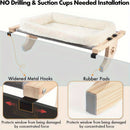 cat window perch, extended metal hooks, cat furniture, cat window bed, cat window lounger, Australian cat products, window sill cat perch, wooden cat window seat