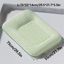 Pink Blue Green orthopedic dog bed, memory foam dog bed, dog bed for medium dogs, comfortable dog bed, durable dog bed, joint support dog bed, Australian pet bed