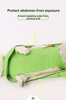 Dog Raincoat Shiba Inu Raincoat Corgi Raincoat Frog-Themed Dog Clothing - Green - Size XS-4-7.5kg