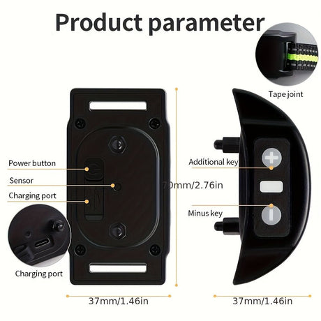 Black dog trainer collar, stop barking, dog training, pet care, dog accessories, Australian pet products, humane dog training, bark control collar