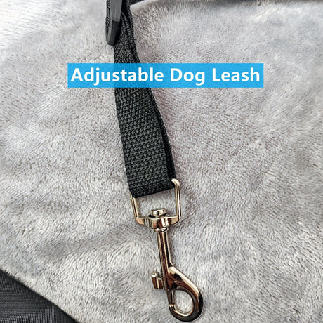 Black White car dog bed, dog carrier for car, pet travel accessories, dog transport in car, dog car seat, dog travel bed, Australian pet travel, secure dog carrier