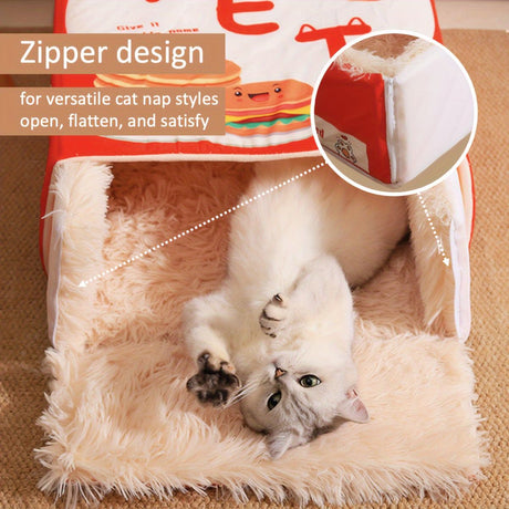 cat bed, sushi - themed, pet habitat, high - quality, value for money