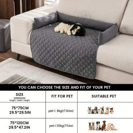 scratch resistant pet bed cover, dog bed cover, TPE pet bed cover, durable pet furniture protector, pet hair resistant cover, Australian pet accessories, couch protector for dogs, cat furniture cover