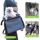 bicycle dog carrier, front mounted dog carrier, dog bike transport, pet cycling accessory, dog bike basket, Australian dog bike carrier, small dog carrier for bicycle