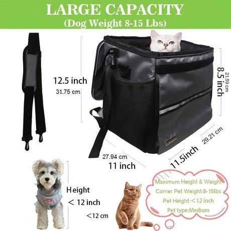 bicycle dog carrier, front mounted dog carrier, dog bike transport, pet cycling accessory, dog bike basket, Australian dog bike carrier, small dog carrier for bicycle
