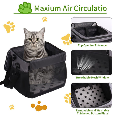 bicycle dog carrier, front mounted dog carrier, dog bike transport, pet cycling accessory, dog bike basket, Australian dog bike carrier, small dog carrier for bicycle