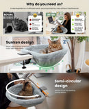 hanging cat bed, cat resting place, space - saving cat bed, cat furniture, high - quality cat bed