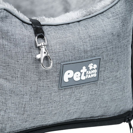 dog car seat, pet travel safety, dog comfort car seat, secure dog seat, Australian pet travel, durable dog car seat, plush dog car seat, easy clean dog seat