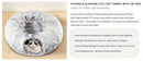 cat bed, fluffy cat bed, cat hide - away bed, multi - cat bed, pet furniture