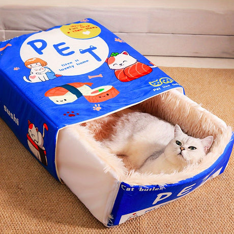cat bed, sushi - themed, pet habitat, high - quality, value for money