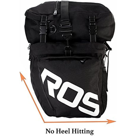 Bicycle Rear Rack Bag Set - Durable & Spacious Cycling Storage