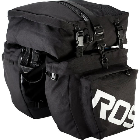 Bicycle Rear Rack Bag Set - Durable & Spacious Cycling Storage
