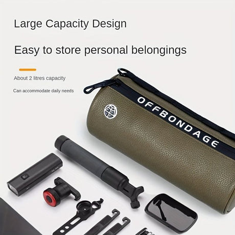 OFFBONDAGE Bike Handlebar Bag for Cycling Essentials