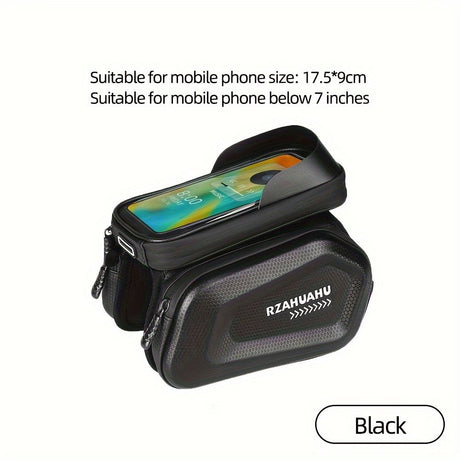 Bicycle Phone Bag for 7-Inch Devices, Durable Bike Accessory
