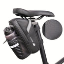 Bicycle Tail Bag with Quick Access Kettle Pocket & Reflective Safety Light