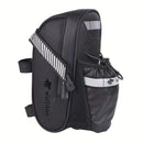 Bicycle Tail Bag with Quick Access Kettle Pocket & Reflective Safety Light
