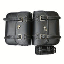 motorcycle side bags, water bottle bag, PU leather, combination lock, motorcycle accessories, durable side bags, secure storage, Australian market