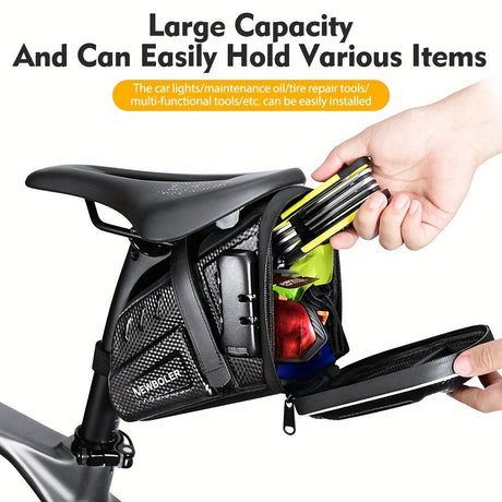 Bicycle Saddle Bag – Large Capacity Water-Resistant Storage for Cycling Essentials