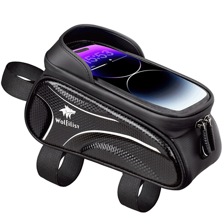 Bicycle Phone Bag for 7-Inch Devices, Durable Bike Accessory