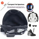 Black White motorcycle shoulder bag, Pro Biker bag, biking accessory, high-quality bag, durable bag, biker essentials, Australia biker gear, motorcycle storage bag