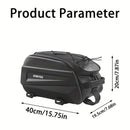 bicycle saddle bag, cycling accessories, large capacity saddle bag, weather-resistant bike bag, Australian cycling gear, bike storage solution, cycling essentials pouch