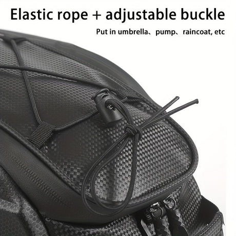 bicycle saddle bag, cycling accessories, large capacity saddle bag, weather-resistant bike bag, Australian cycling gear, bike storage solution, cycling essentials pouch