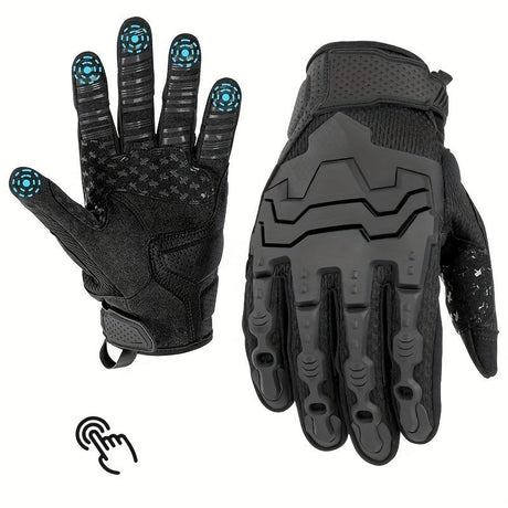 Men'S Full-Finger Gloves Tactical Gloves Touchscreen Gloves MTB Gloves Hiking - Camouflage - Size XL