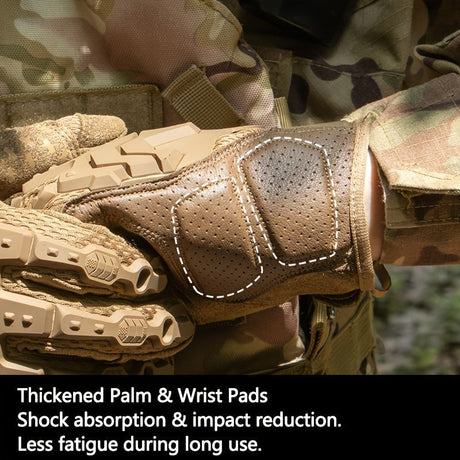 Men'S Full-Finger Gloves Tactical Gloves Touchscreen Gloves MTB Gloves Hiking - Camouflage - Size XL