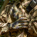 Men'S Full-Finger Gloves Tactical Gloves Touchscreen Gloves MTB Gloves Hiking - Camouflage - Size XL