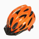 Mountain Bike Helmet Ultra-Breathable Cycling Helmet Integrated Helmet - Orange - Size L59-61CM