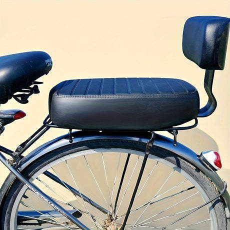 bicycle rear seat cushion, thickened seat, backrest for bicycle, road bicycle accessory, high quality bicycle parts, cycling comfort, bike seat cushion Australia