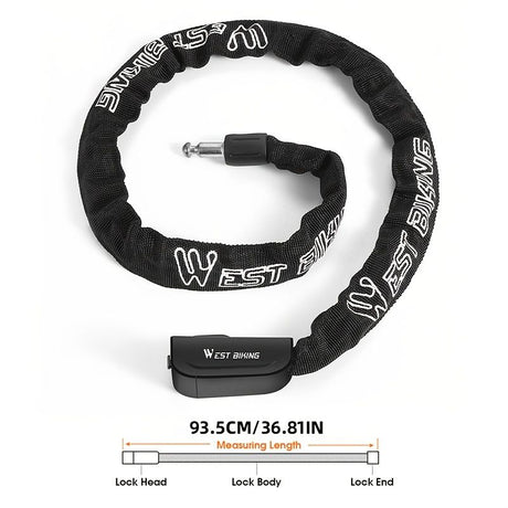 bike chain lock, bicycle security, high-quality bike lock, durable bike chain, stylish bike lock, hardened steel lock, bike protection, Australia bike lock, cycling accessories