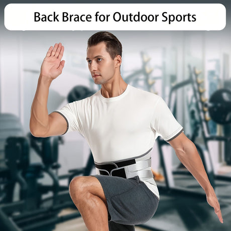 Black lumbar support belt, back pain relief, adjustable back brace, posture corrector, fitness support belt, ergonomic back support, Australian back support, lower back stabiliser