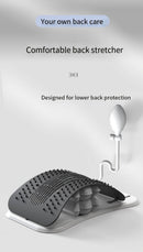 Black back stretcher, back pain relief, fitness accessory, adjustable back stretcher, pump stretcher, flexibility improvement, back health, posture corrector, muscle tension relief, Australian market