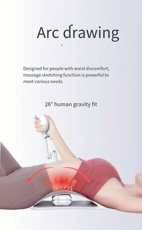 Black back stretcher, back pain relief, fitness accessory, adjustable back stretcher, pump stretcher, flexibility improvement, back health, posture corrector, muscle tension relief, Australian market