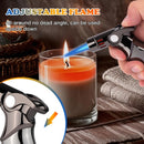 butane torch lighter, refillable torch lighter, air-permeable mesh lighter, mirror finish lighter, professional soldering lighter, candle lighting torch, Australian market lighter, butane fuel lighter