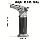 Jet Flame Torch Lighter, Wind-resistant Lighter, Refillable Butane Lighter, Electrician Soldering Tool, DIY Heat Tool, Campfire Lighter, 2‑Pack Lighter